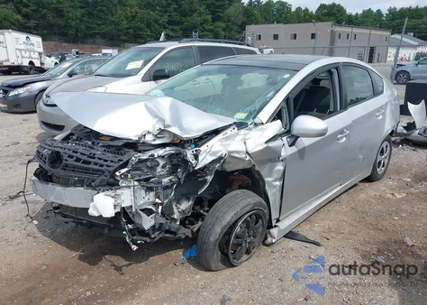 2012 Toyota Prius Three from USA, damaged, VIN JTDKN3DU9C1551552